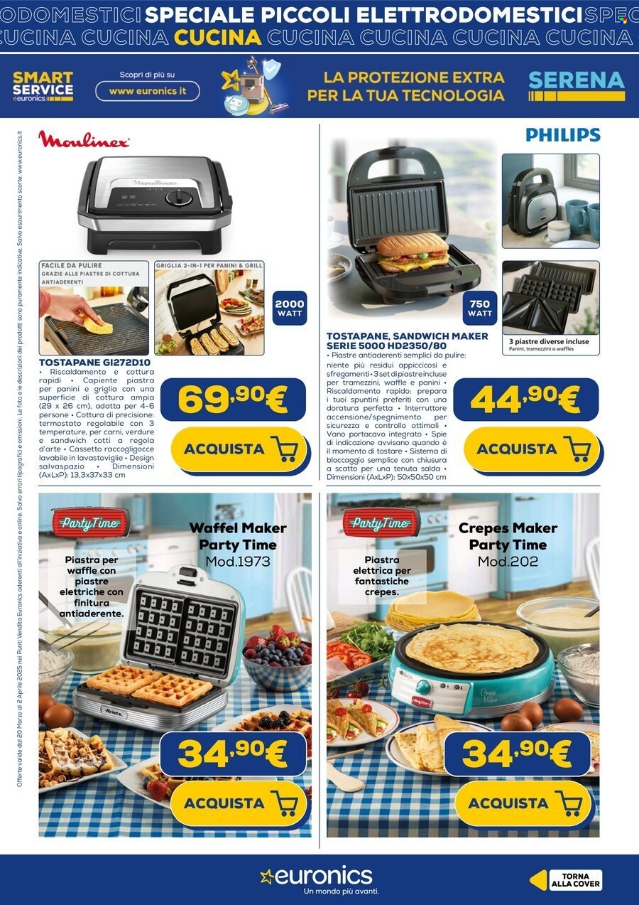 Volantino Euronics - 20/3/2025 - 2/4/2025. Pagina 17