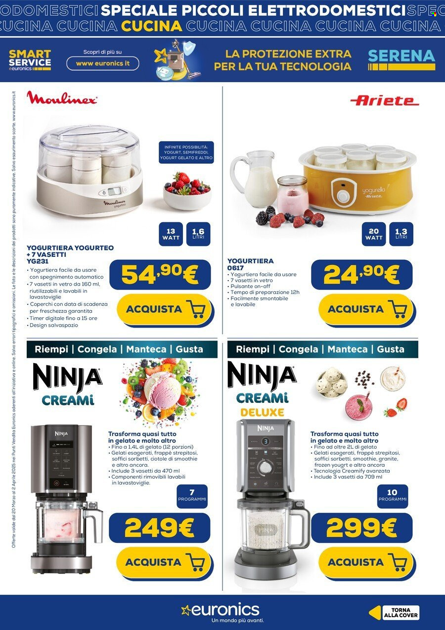 Volantino Euronics - 20/3/2025 - 2/4/2025. Pagina 18