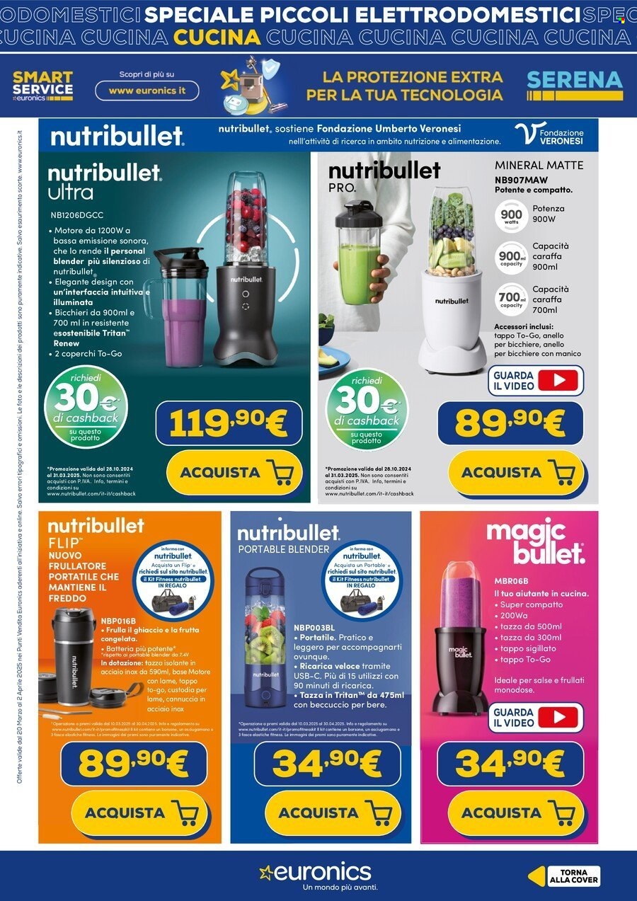 Volantino Euronics - 20/3/2025 - 2/4/2025. Pagina 23