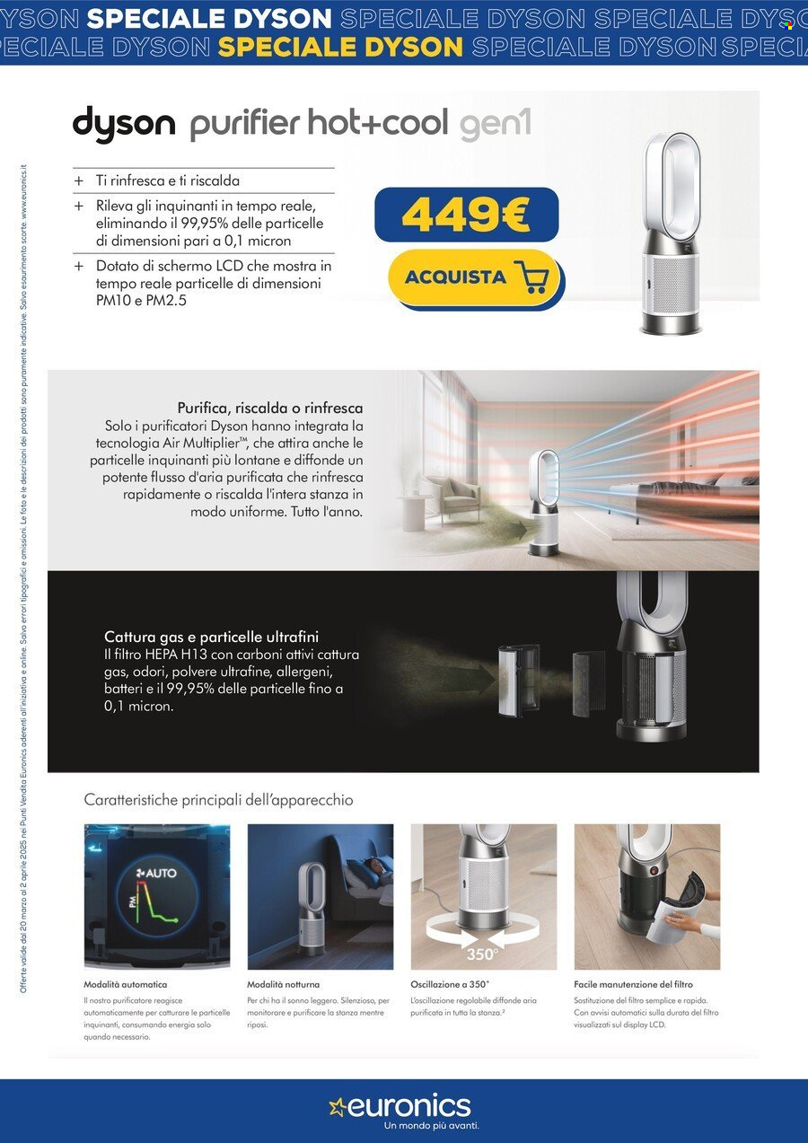 Volantino Euronics - 20/3/2025 - 2/4/2025. Pagina 4