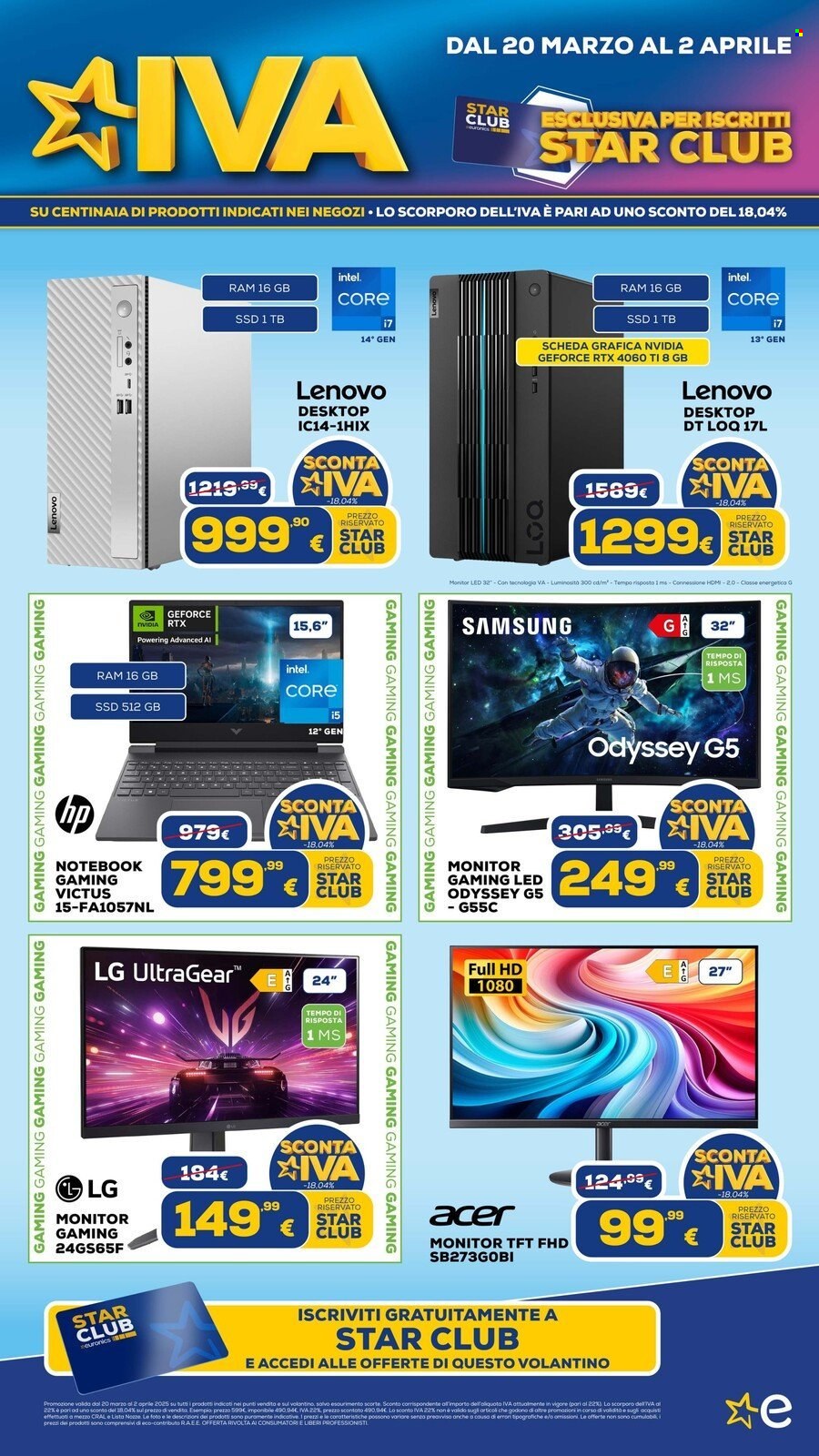 Volantino Euronics - 20/3/2025 - 2/4/2025. Pagina 11