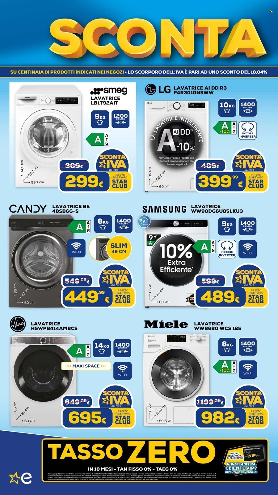 Volantino Euronics - 20/3/2025 - 2/4/2025. Pagina 20