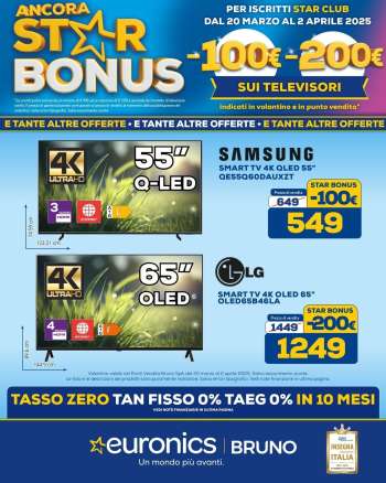Volantino Euronics - 20/3/2025 - 2/4/2025.