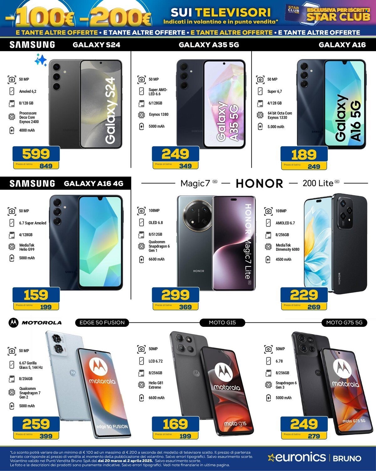 Volantino Euronics - 20/3/2025 - 2/4/2025. Pagina 13