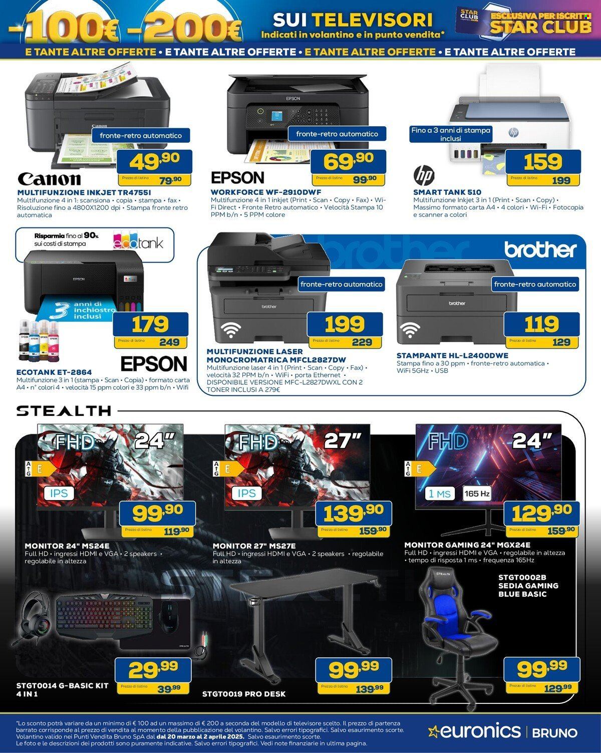 Volantino Euronics - 20/3/2025 - 2/4/2025. Pagina 20