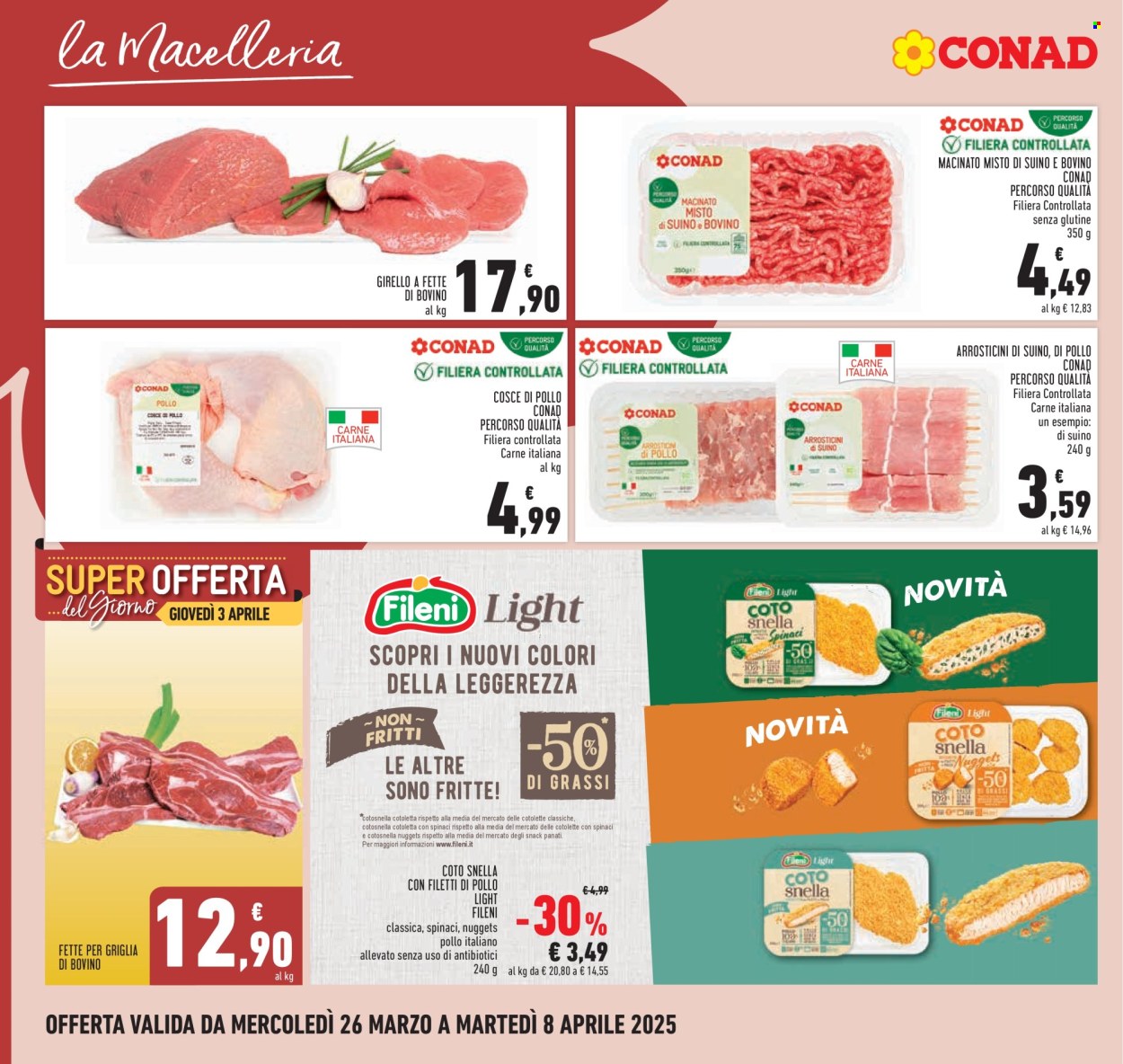 Volantino Conad - 26/3/2025 - 8/4/2025. Pagina 10