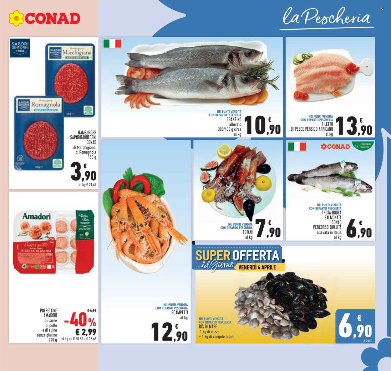 Volantino Conad - 26/3/2025 - 8/4/2025. Pagina 11