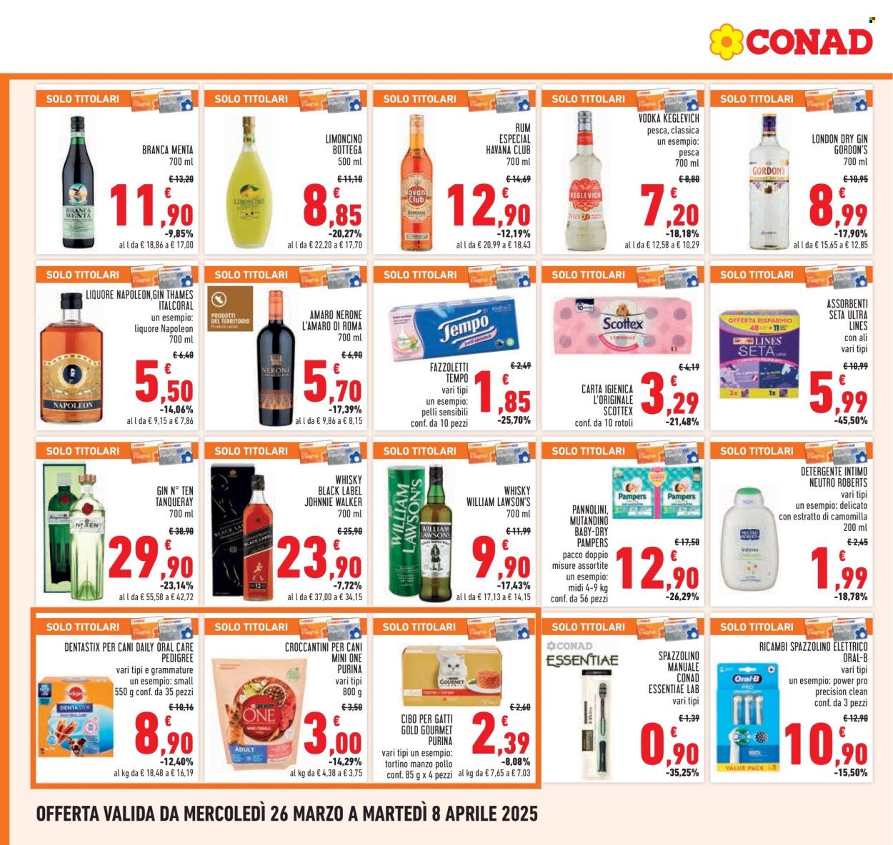 Volantino Conad - 26/3/2025 - 8/4/2025. Pagina 20
