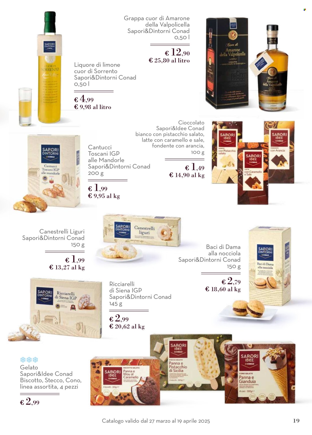 Leták Conad - 27.3.2025 - 19.4.2025. Strana 19