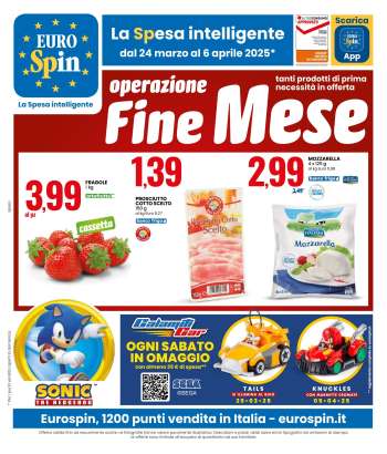 Volantino EuroSpin - 24/3/2025 - 6/4/2025.