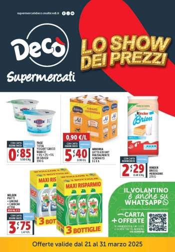 Volantino Deco - 21/3/2025 - 31/3/2025.