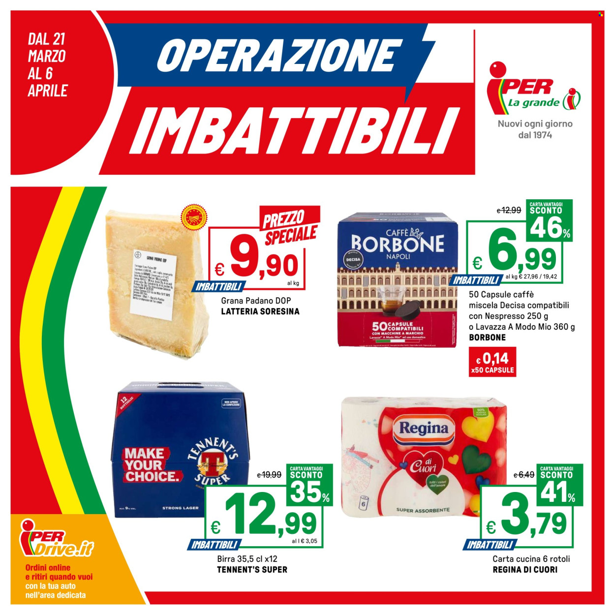 Volantino Iper, La grande i - 21/3/2025 - 6/4/2025. Pagina 1
