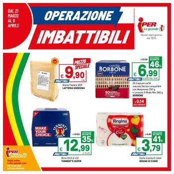 Volantino Iper, La grande i - 21/3/2025 - 6/4/2025.