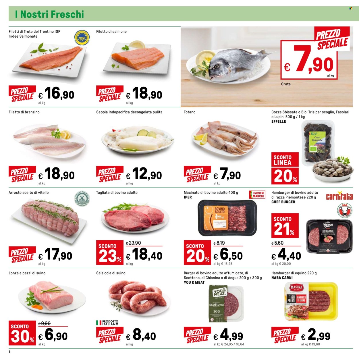 Volantino Iper, La grande i - 21/3/2025 - 6/4/2025. Pagina 8