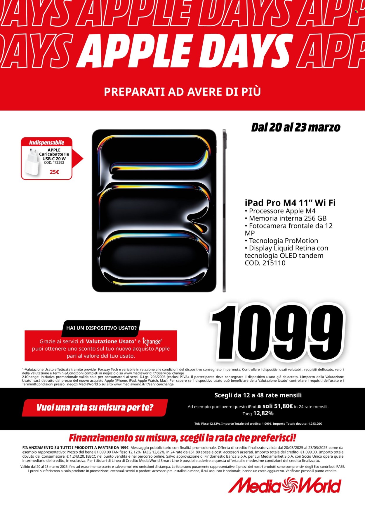 Volantino MediaWorld - 20/3/2025 - 23/3/2025. Pagina 4