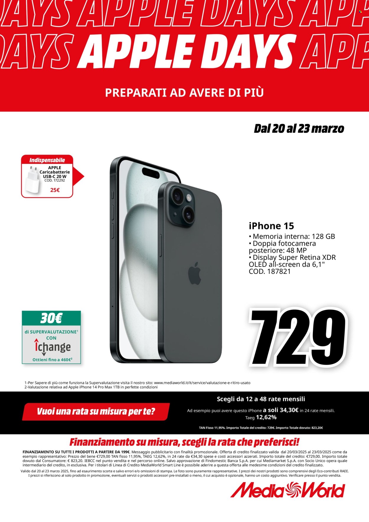 Volantino MediaWorld - 20/3/2025 - 23/3/2025. Pagina 5