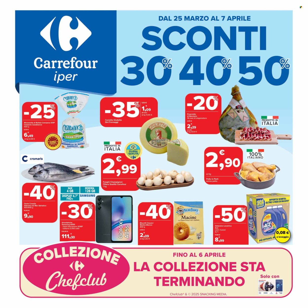 Volantino Carrefour - 25/3/2025 - 7/4/2025. Pagina 1