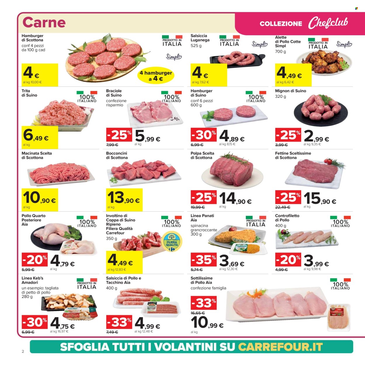 Volantino Carrefour - 25/3/2025 - 7/4/2025. Pagina 2
