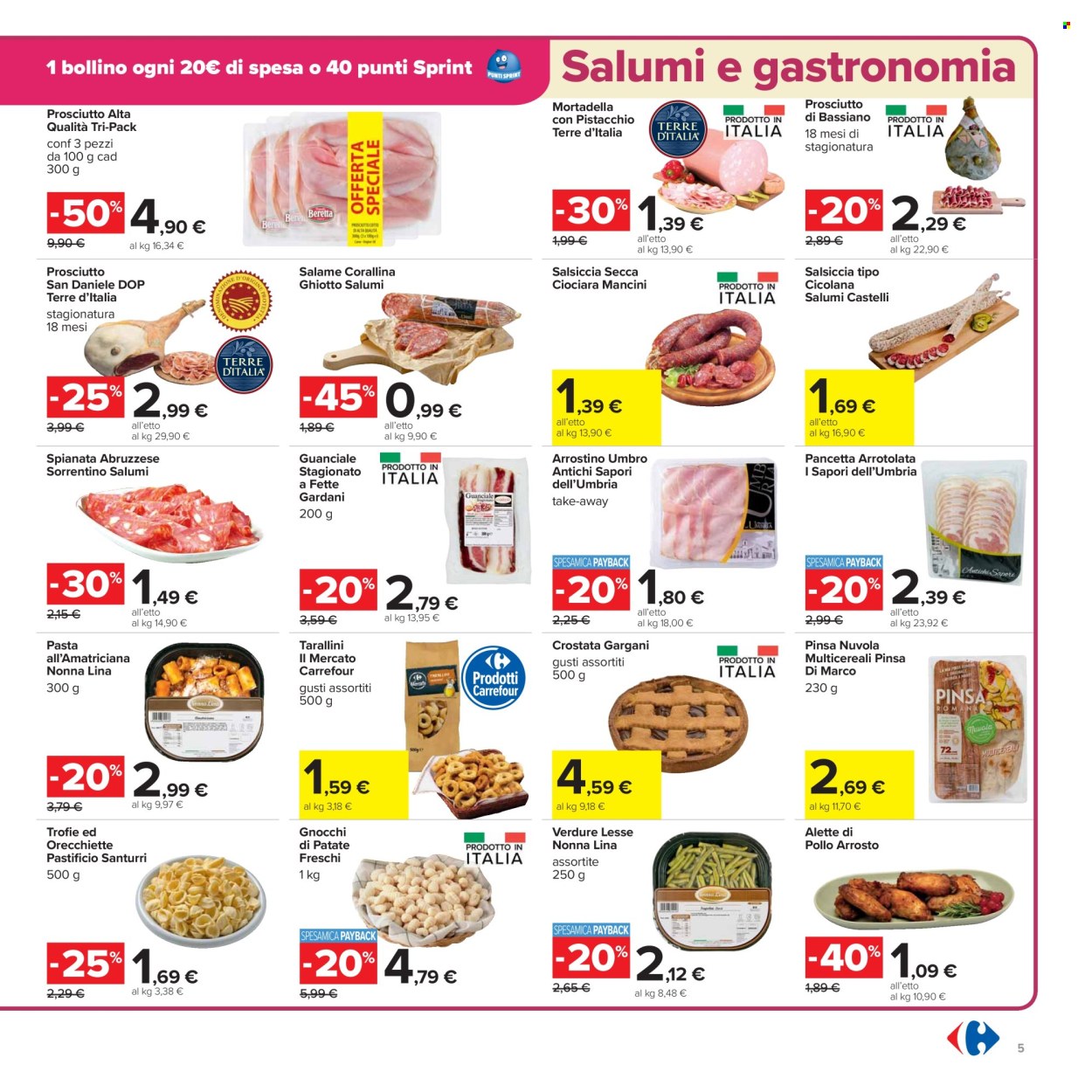 Volantino Carrefour - 25/3/2025 - 7/4/2025. Pagina 5