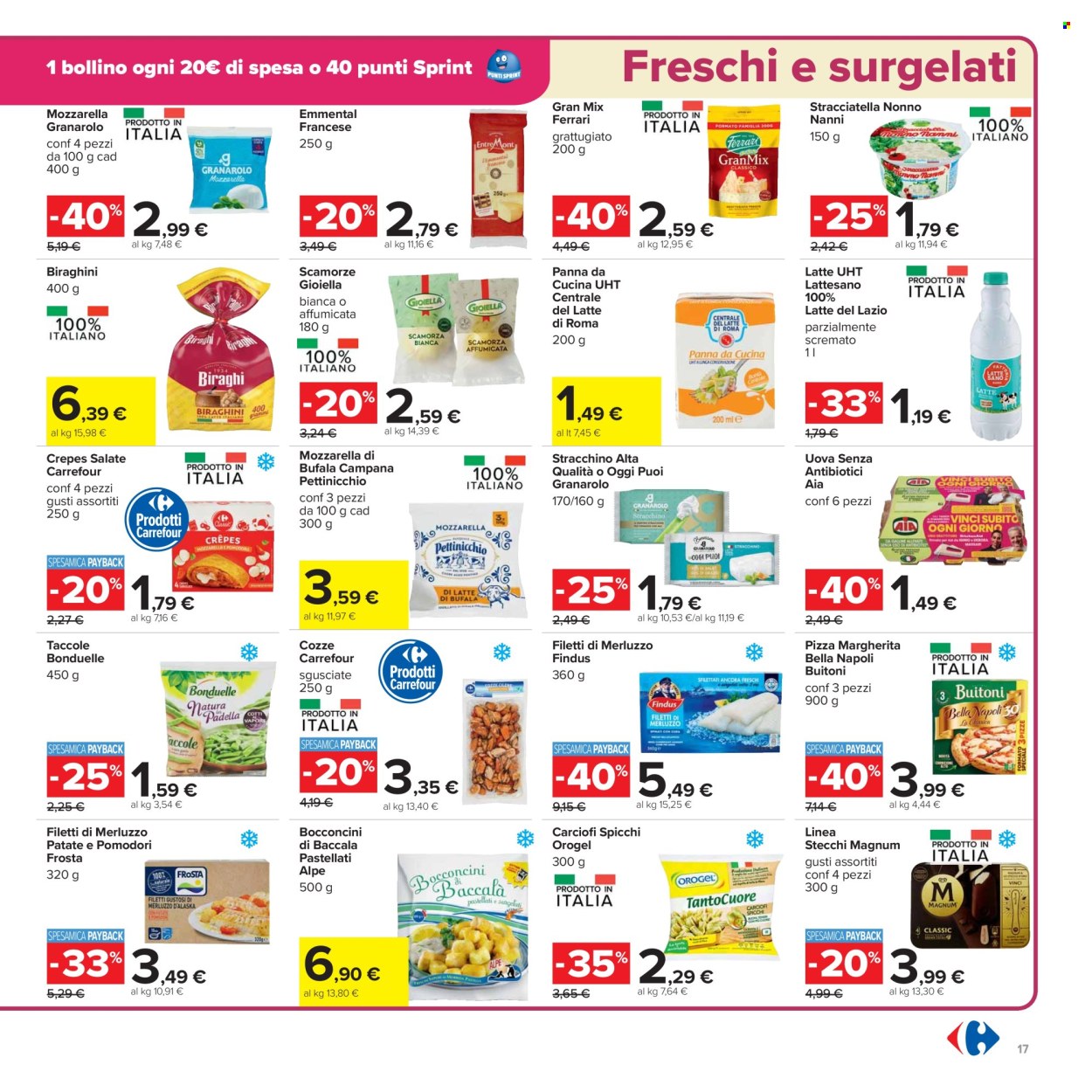 Volantino Carrefour - 25/3/2025 - 7/4/2025. Pagina 17