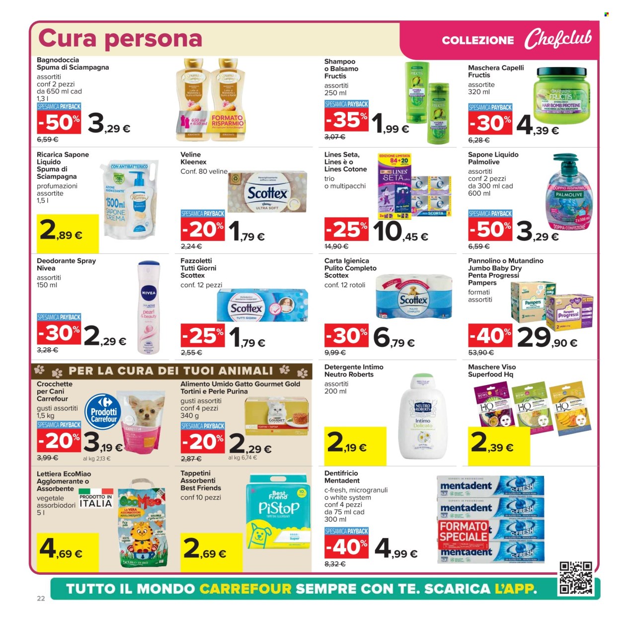 Volantino Carrefour - 25/3/2025 - 7/4/2025. Pagina 22
