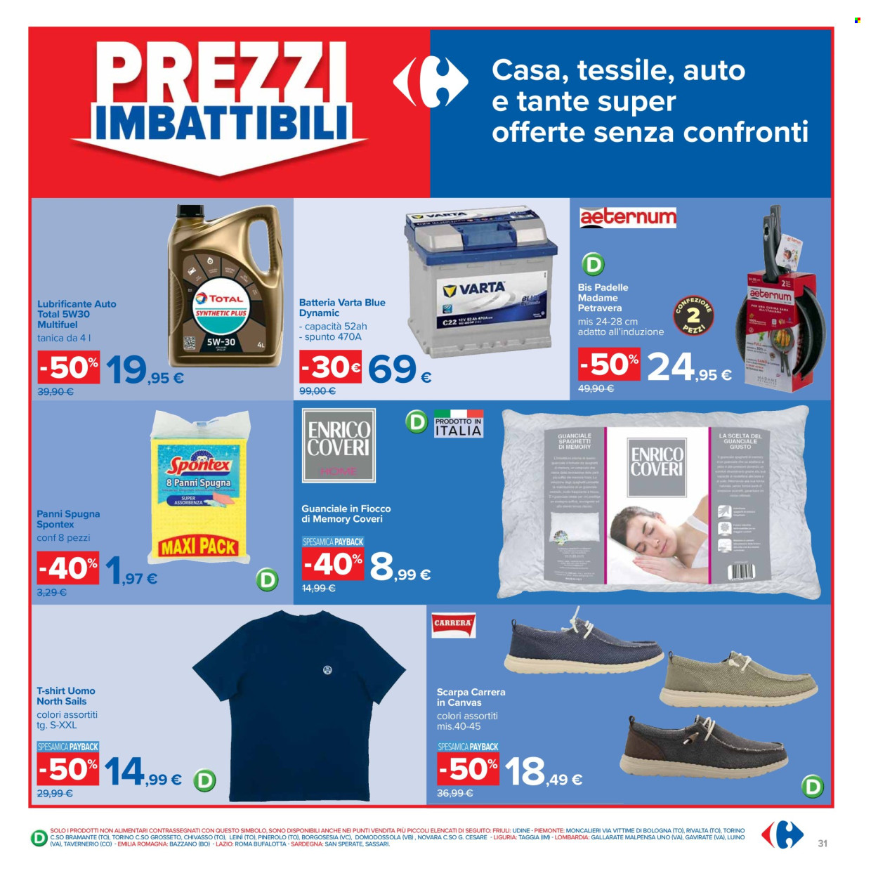 Volantino Carrefour - 25/3/2025 - 7/4/2025. Pagina 31