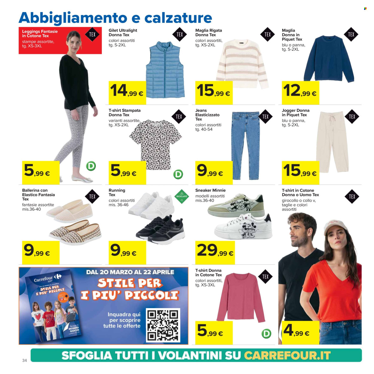 Volantino Carrefour - 25/3/2025 - 7/4/2025. Pagina 34