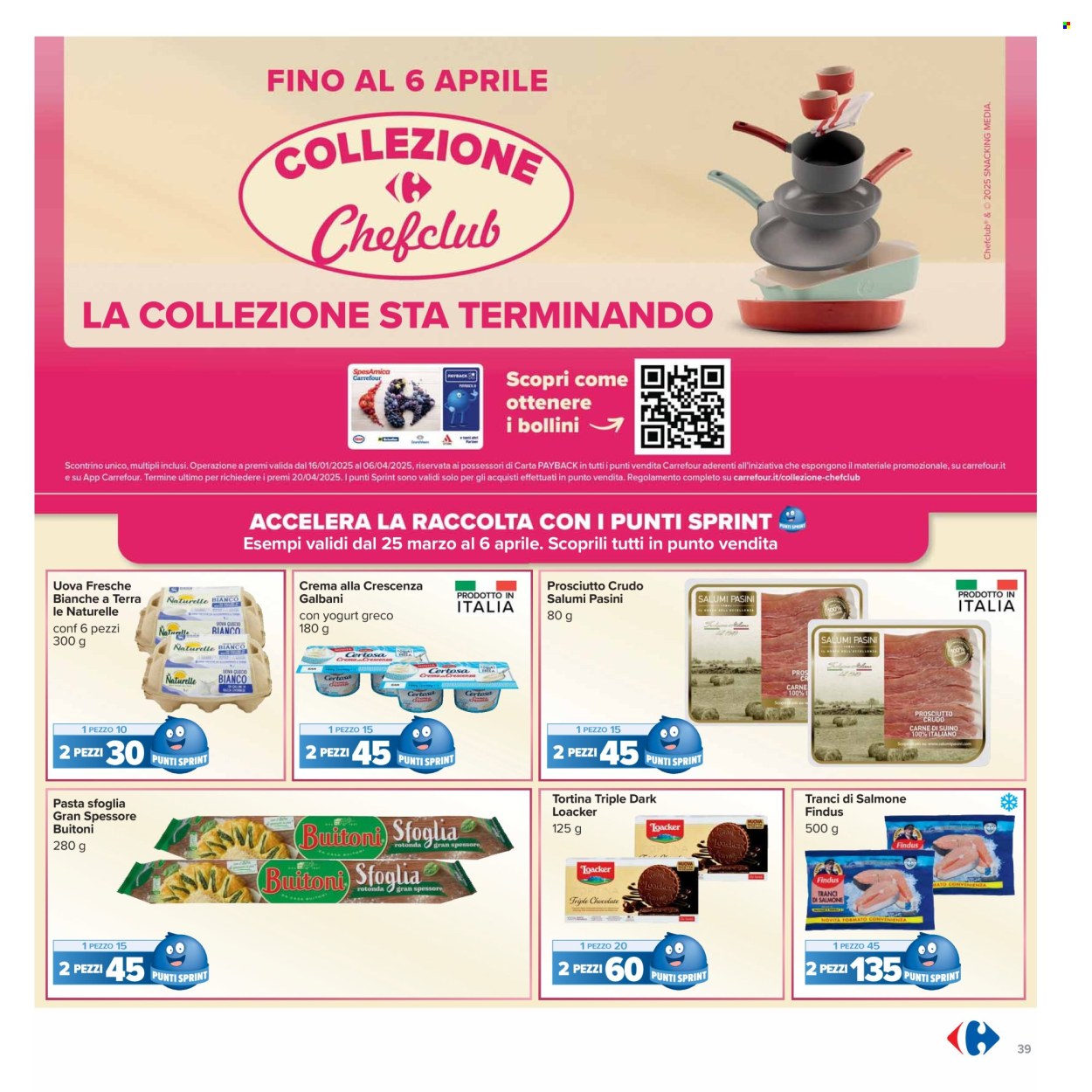 Volantino Carrefour - 25/3/2025 - 7/4/2025. Pagina 39