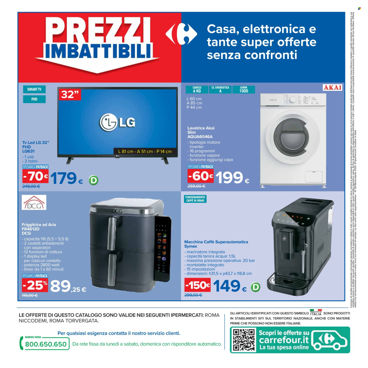 Volantino Carrefour - 25/3/2025 - 7/4/2025. Pagina 44