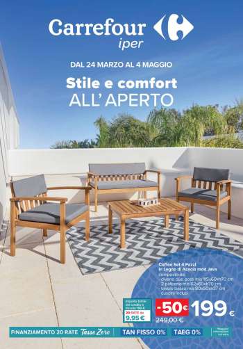 Volantino Carrefour - 24/3/2025 - 4/5/2025.
