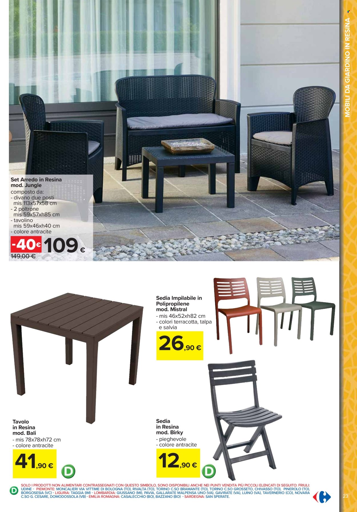 Volantino Carrefour - 24/3/2025 - 4/5/2025. Pagina 23