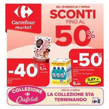 Volantino Carrefour - 25/3/2025 - 7/4/2025.