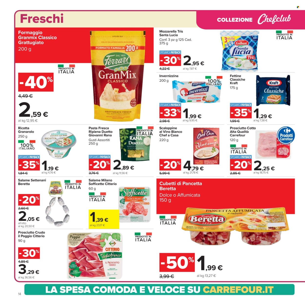 Volantino Carrefour - 25/3/2025 - 7/4/2025. Pagina 14