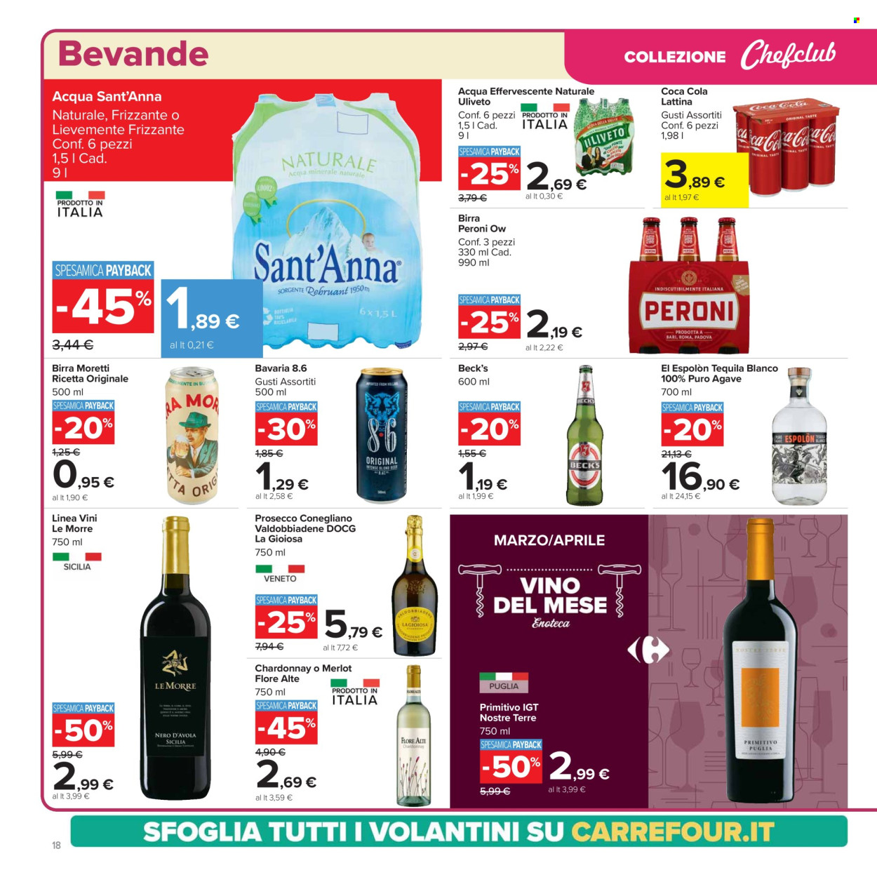Volantino Carrefour - 25/3/2025 - 7/4/2025. Pagina 18