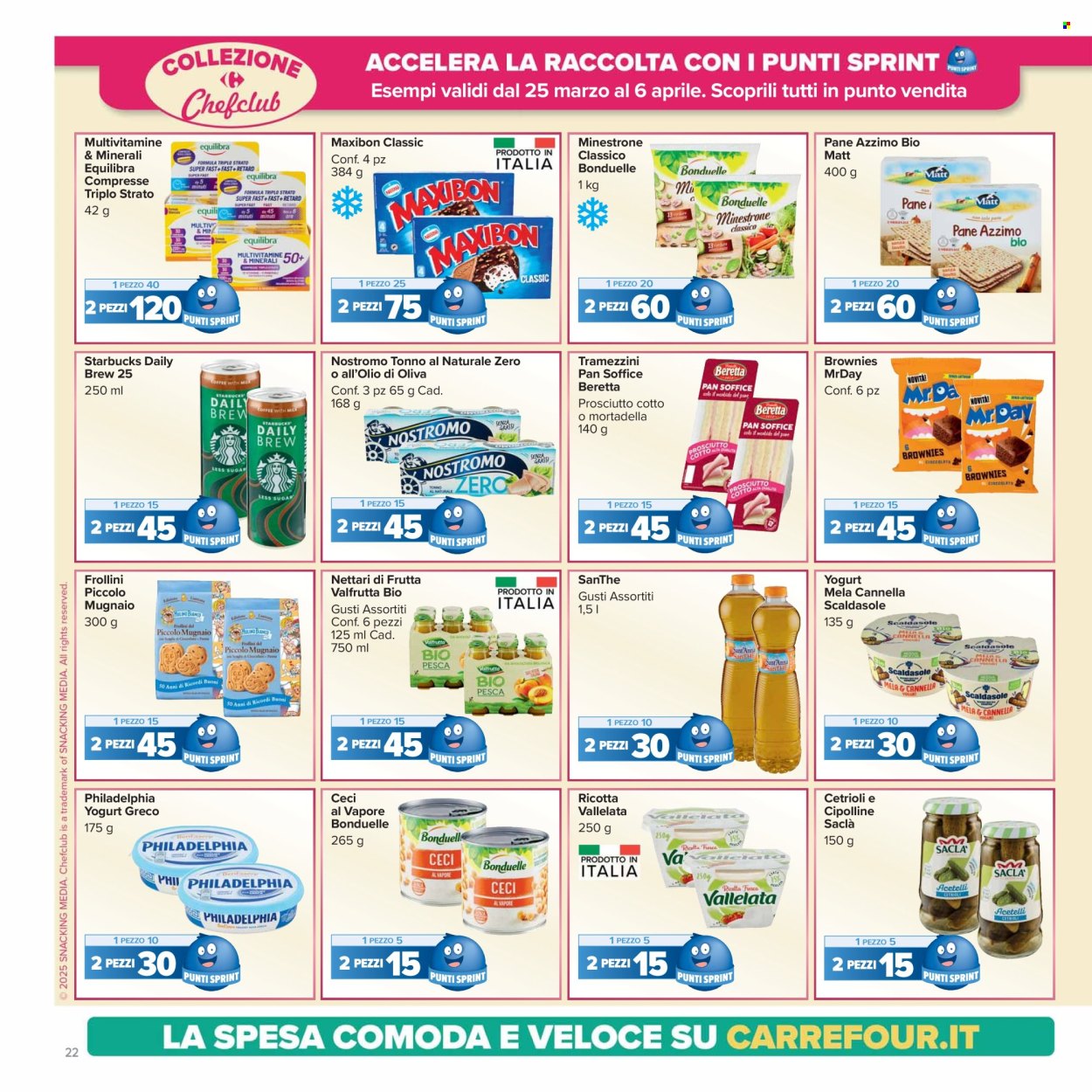 Volantino Carrefour - 25/3/2025 - 7/4/2025. Pagina 22