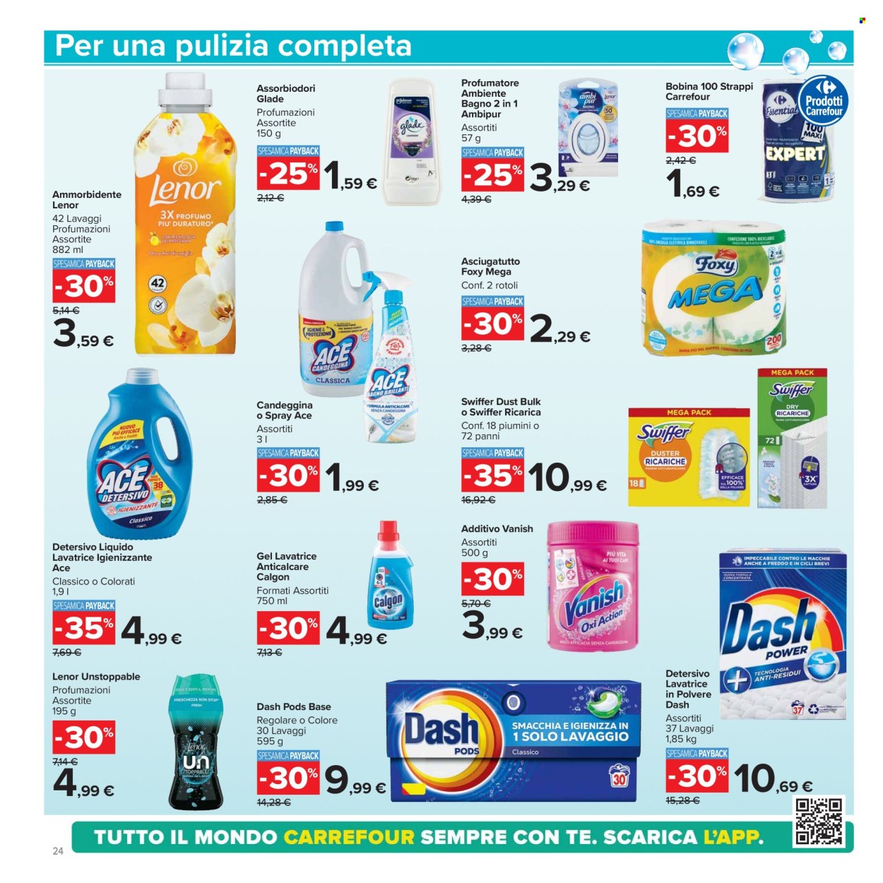 Volantino Carrefour - 25/3/2025 - 7/4/2025. Pagina 24