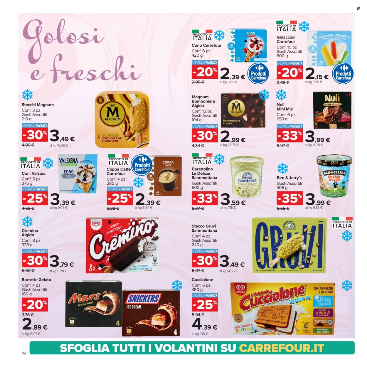 Volantino Carrefour - 25/3/2025 - 7/4/2025. Pagina 26