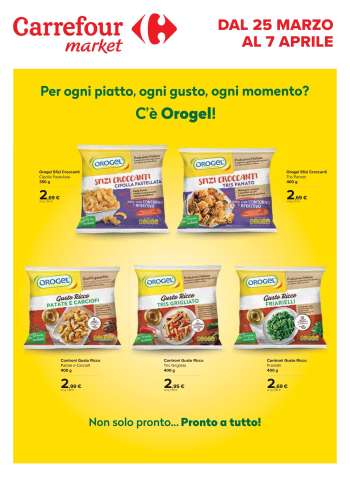 Volantino Carrefour - 25/3/2025 - 7/4/2025.