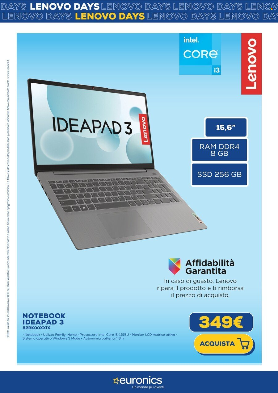 Leták Euronics - 21.3.2025 - 30.3.2025. Strana 2