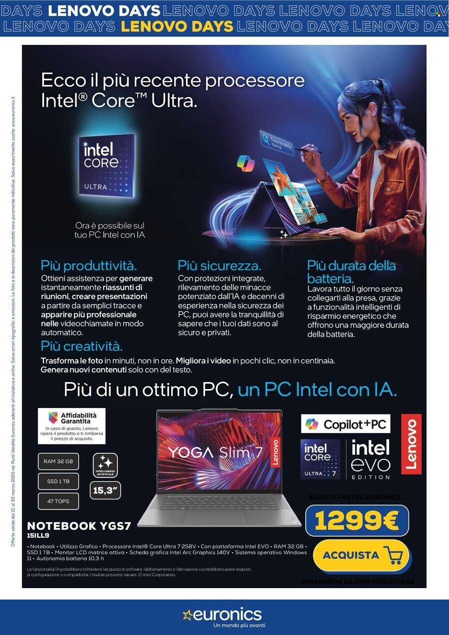 Volantino Euronics - 21/3/2025 - 30/3/2025. Pagina 4