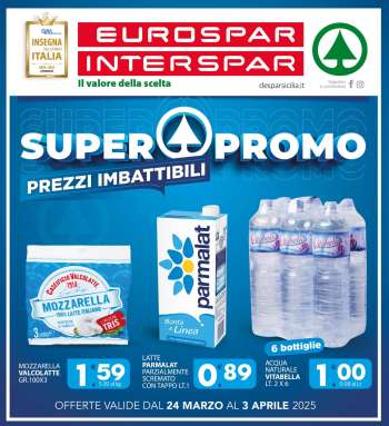 Volantino Eurospar - 24/3/2025 - 3/4/2025.