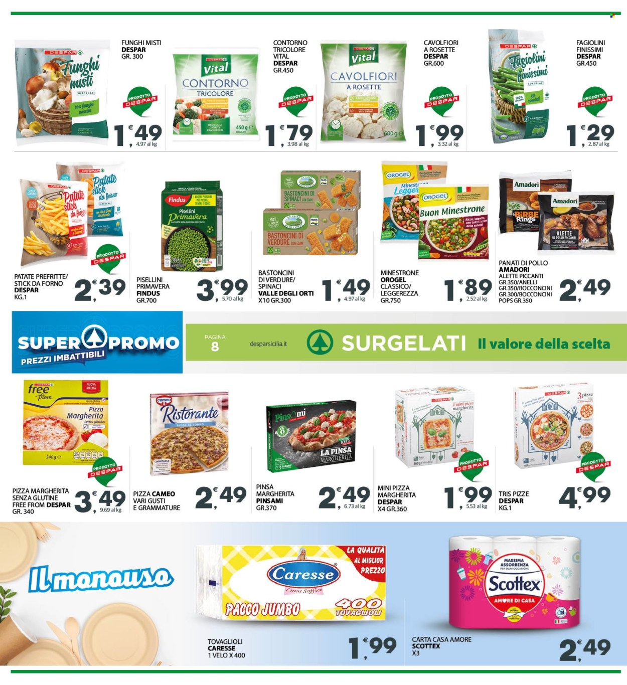 Volantino Eurospar - 24/3/2025 - 3/4/2025. Pagina 8