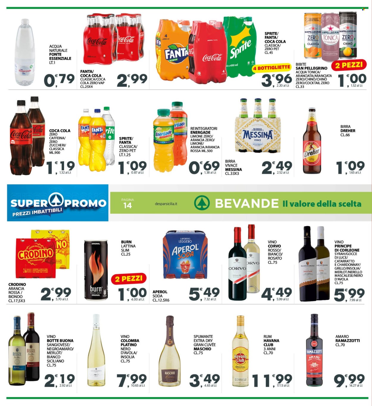 Volantino Eurospar - 24/3/2025 - 3/4/2025. Pagina 14