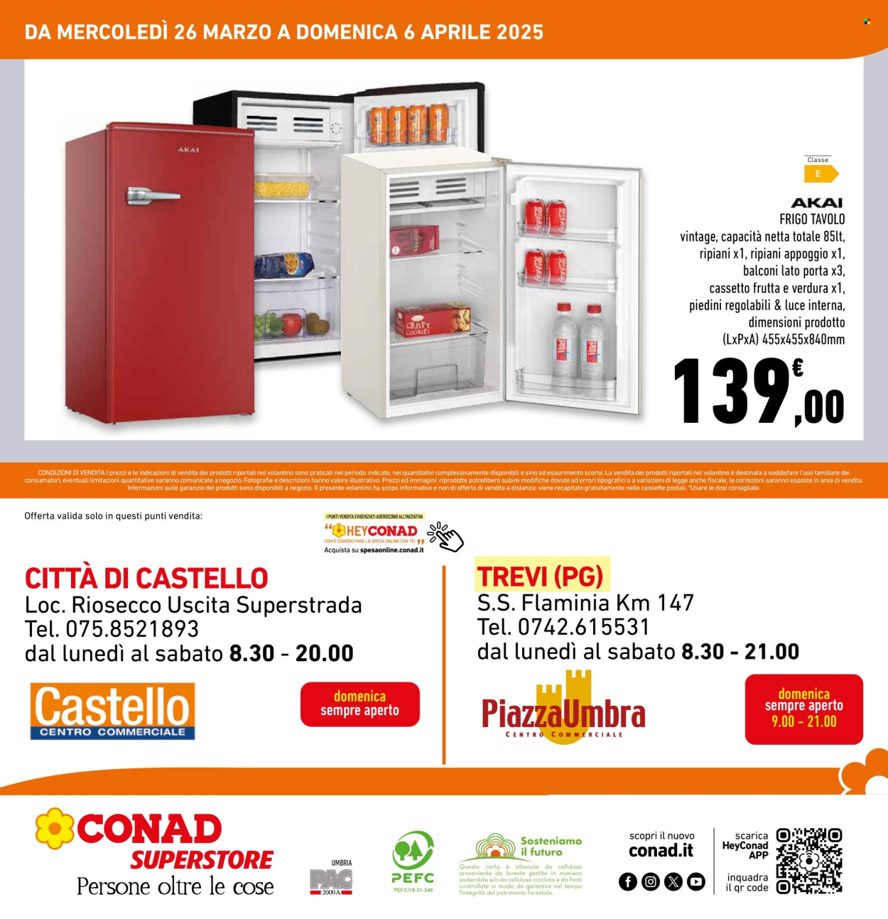 Volantino Conad Superstore - 26/3/2025 - 6/4/2025. Pagina 4