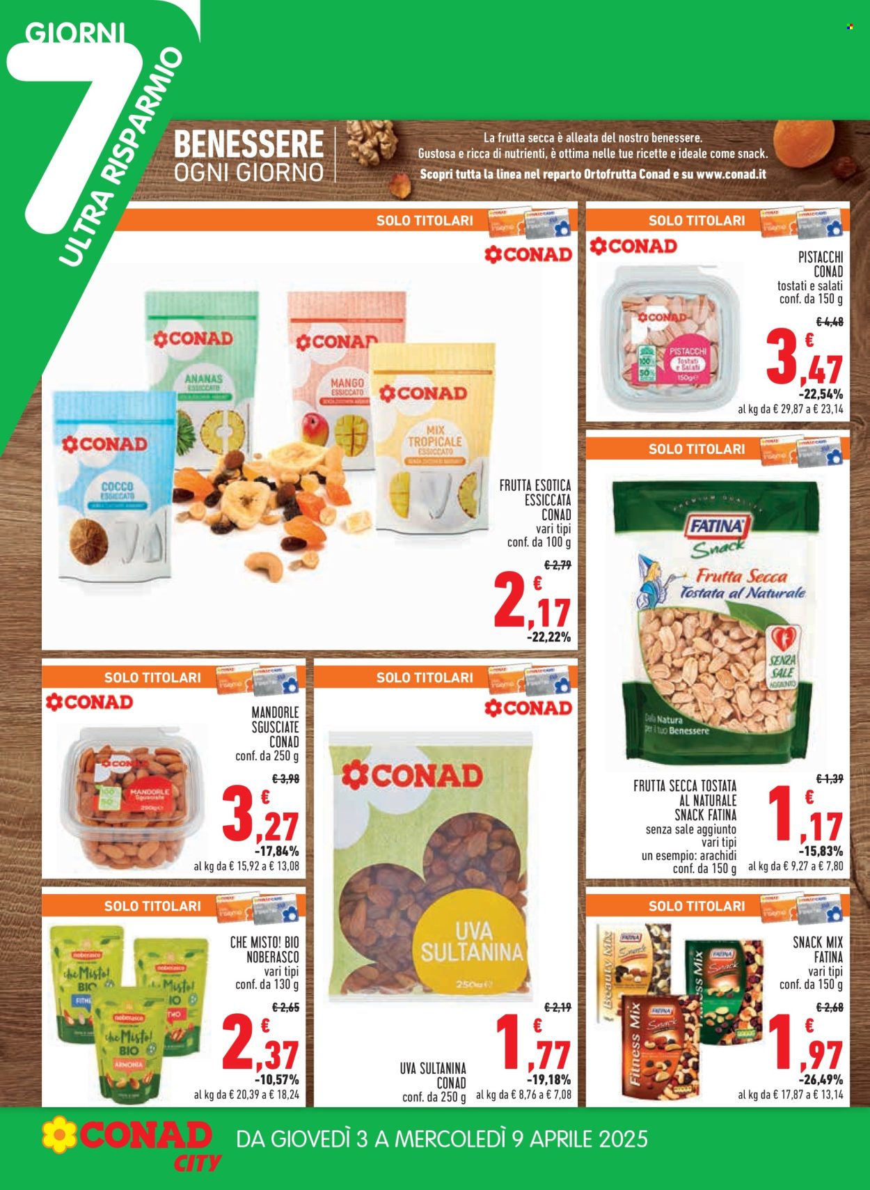 Volantino Conad - 27/3/2025 - 9/4/2025. Pagina 21