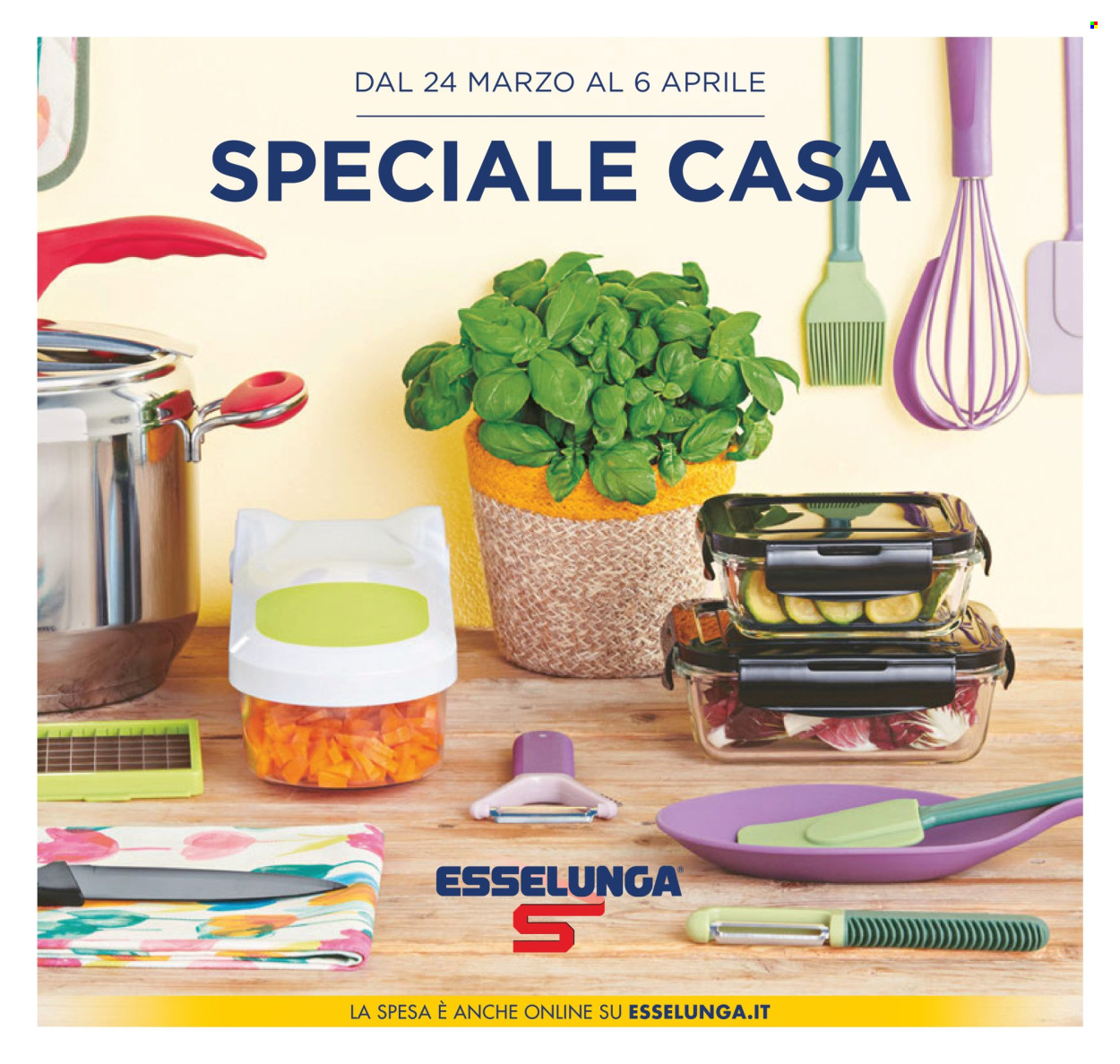 Volantino Esselunga - 24/3/2025 - 6/4/2025. Pagina 1