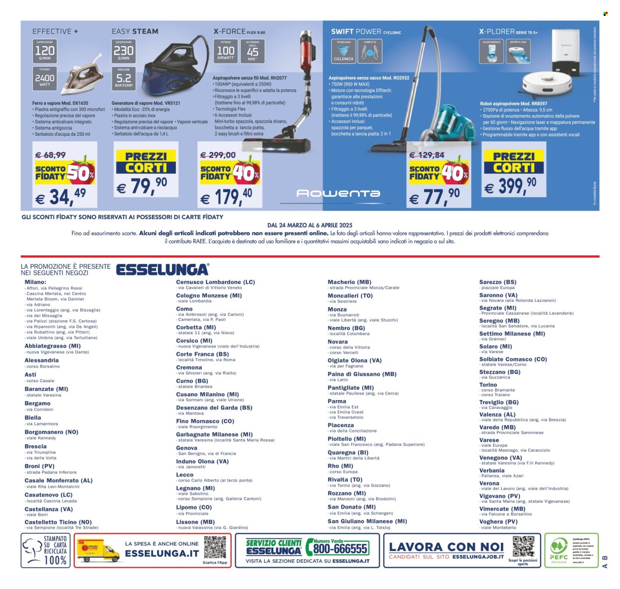 Volantino Esselunga - 24/3/2025 - 6/4/2025. Pagina 16