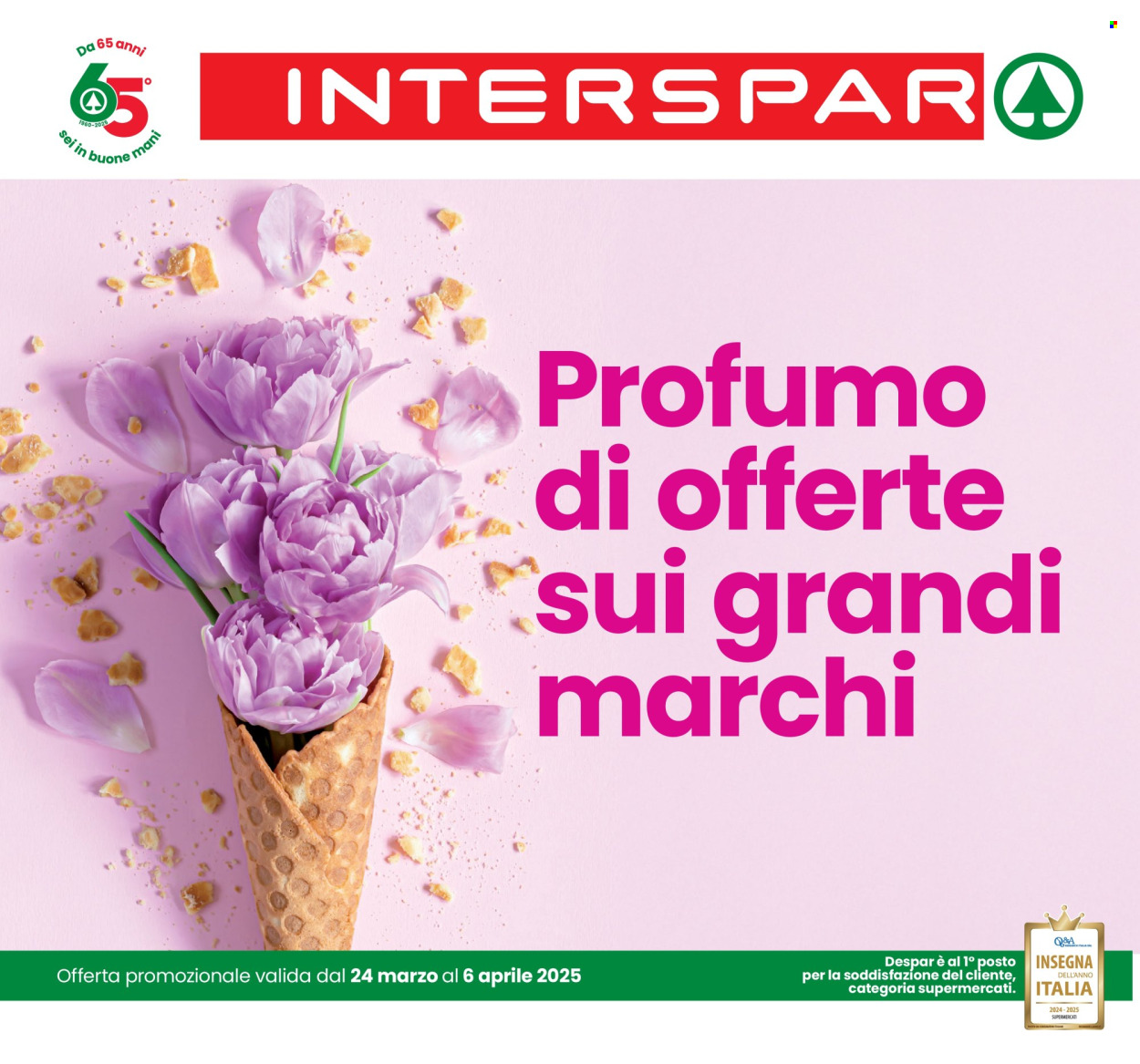 Volantino Interspar - 24/3/2025 - 6/4/2025. Pagina 1