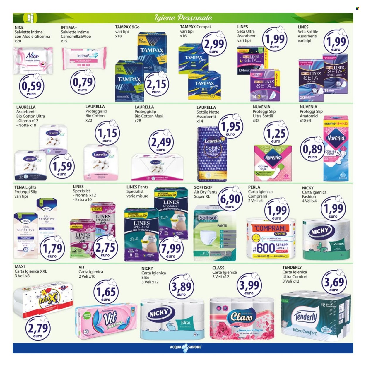 Volantino Acqua & Sapone - 24/3/2025 - 6/4/2025. Pagina 12