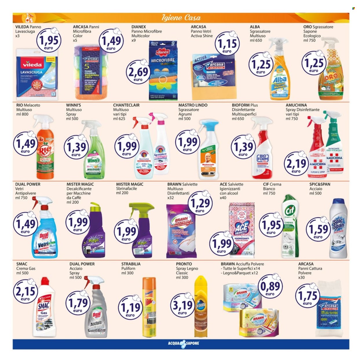 Volantino Acqua & Sapone - 24/3/2025 - 6/4/2025. Pagina 15